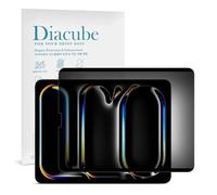 Diacube 360° 4-Way Magnetic & Nano Adsorption Privacy Screen Protector for iPad Pro 13 Inch M4 2024 | Detachable, Anti-Spy, Anti-Fingerprint | Works in Both Landscape & Portrait Modes