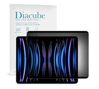 DIACUBE Magnetic 4-Way 360 Degree Privacy Screen Protector for iPad Pro 6th/5th/4th/3rd Generation 11 Inch, Removable Reusable Anti-Spy Anti-Glare Anti-Fingerprint [Landscape and Portrait Mode at