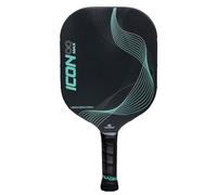 Diadem Icon Infinity Max Pickleball Paddle | Large Sweet Spot | Dual Foam Core & Carbon Fiber | Maximum Power, Control, and Spin | High Performance with Replaceable Edge Guard (Mint)