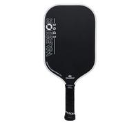 Diadem Warrior Edge Pickleball Paddle | Etched Carbon Face for Max Spin, 16mm Aero Guard, Comfort Max Grip, 16mm Honeycomb Core, Midweight 8oz | Indoor/Outdoor | USAPA Approved - Ghost