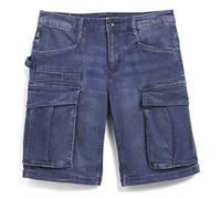 Diadora 702.177655 Denim Trousers Bermuda Stone Cargo Light Blue Atlantic/Teal Green