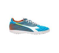 Diadora Brasil Elite Veloce Gr LPU Football Boots Men, Blue Fluo White Orange, 8.5 UK