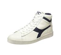Diadora Game L High Waxed, Unisex Adults’ Flatform Pumps, Off White (Bianco/fogliame), 10 UK