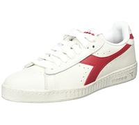 Diadora Game L Low Waxed, Gymnastics Shoe, White/RED Pepper,
