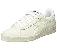 Diadora Game L Low Waxed, Gymnastics Shoe, White/White/White,