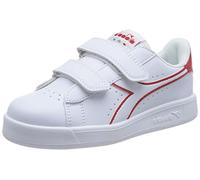 Diadora Game P Ps Gymnastics Shoe, White Bittersweet Red, 3 UK