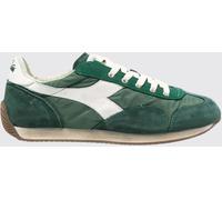 DIADORA HERITAGE Equipe Vela Low-Top Sneakers in Leather and Nylon with a Vintage Effect - Size: 11 - male