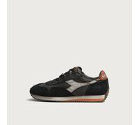 Diadora Men's Equipe Dirty Sw Evo Sneaker Anthracite Black UK 6