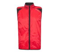 Diadora Mens Funnel Neck Sleeveless GiletM Tomato Red GT46782