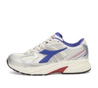 Diadora Men's Mythos Star Metallic Sneaker Recycled White/Imperial Blue UK 8