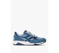 DIADORA Men's N902 Dark Denim Faded Denim Suede Trainers Mens Shoe Size: 10, Colour: Blue Fabric