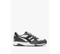 DIADORA Men's N902 Sky Blue Diamond Gray Suede Trainers Mens Shoe Size: 8, Colour: Grey Fabric