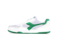Diadora Men's Raptor Low Gymnastics Shoes, White Peas Cream, 3.5 UK