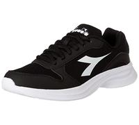 Diadora Men's Robin 4 Gymnastics Shoes, Black White C7406, 10.5 UK