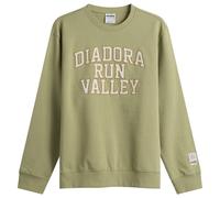 Diadora Men's Run Valley Crew Sweatshirt Sage Green Small