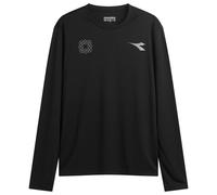 Diadora Men's x Lack of Guidance Graphic T-Shirt Black Medium