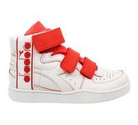 Diadora MI Basket Tape Mens White/Red Trainers