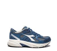 Diadora Mythos Star Pigskin Trainer Blue Dark Denim