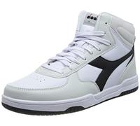 Diadora Raptor Mid Unisex Adult Trainers, White Barely Blue, 10 UK