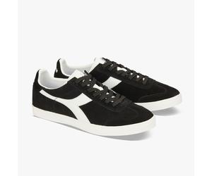 Diadora Retro Trainer B. Original VLZ Black / White Suede Vintage Fashion