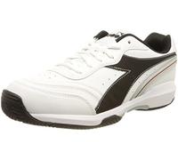 Diadora S. Challenge 4 SL Clay Men's Trainers Tennis Shoes 101.178111 01 White, white black, 8.5 UK