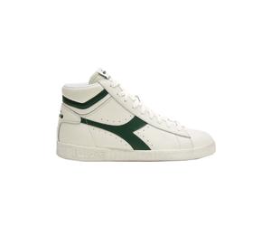 Diadora Shoes Game L High Waxed Trainers Leather Green Man