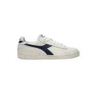 Diadora Shoes Game L Low Waxed Trainers Leather Blue Man