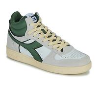 Diadora Shoes (High-top Trainers) MAGIC BASKET DEMI CUT SUEDE LEATHER in White 6