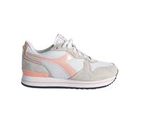 Diadora Shoes Olympia Wn Trainers Leather Blend White Woman
