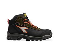 DIADORA Sport DIATEX MID S3 WR CI SRC, Boat Shoe, Nero/Verde RABBIA,