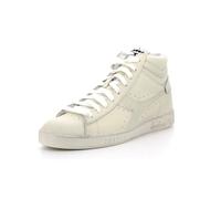 Diadora Unisex Game L HIGH Waxed Gymnastics Shoe, White/White/White, 9.5 UK