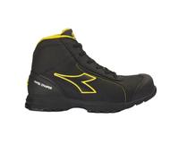 Diadora Unisex Glove MDS Master Mid S3 HRO SRC ESD Sneaker, Black/White, 9 UK