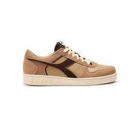 Diadora Unisex Magic Basket Low Suede Leather Gymnastics Shoe, Beige, 8 UK