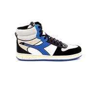Diadora Unisex Magic Basket Mid Twin Gymnastics Shoe, White Royal Black, 5 UK