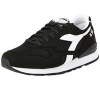 Diadora Unisex No. 92 Gymnastics Shoes, Black White, 8.5 UK