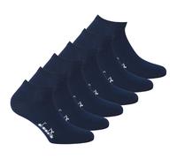 Diadora Unisex Sneaker Socks, 6 Pack - Sport Socks, Mercerized Cotton...