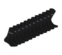 Diadora Unisex Socks, 12 Pack - Sport Socks, Cotton, Logo, Solid Color