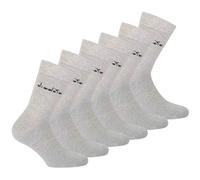Diadora Unisex Socks, 6-Pack - Sports Socks, Cotton, Logo, Solid Color