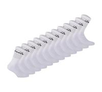 Diadora Unisex Tennis Socks - 12 Pack, Logo