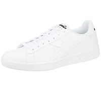 Diadora Unisex TORNEO Gymnastics Shoe, White/White/Black, 11 UK