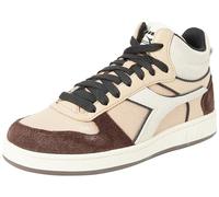 Diadora Unisex's Magic Basket Demi Treated Gymnastics Shoe, Persimmon Beige Brown Java, 10 UK