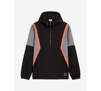 Diadora Urbanity Hoodie Black Orange Grey - M