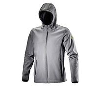 Diadora Utility 702.173554 Softshell Level ISO 13688:2013 Work Jacket, Grey Steel, Size XXL