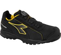 Diadora Utility Glove MDS MST B Low S3S, safety shoes 43 EU Black/Yellow