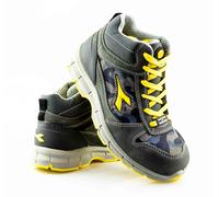 Diadora Utility Womens Safety Steel Toe Leather Work Boots Ankle Lace Shoes