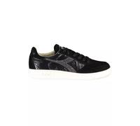 Diadora WoMens Black Fabric Sneaker Leather - Size 38.5 EU/IT