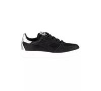 Diadora WoMens Black Fabric Sneaker Leather - Size EU 37