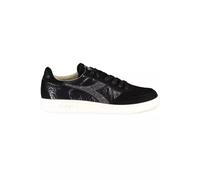 Diadora Womens Game L Sneakers Low Top - Black Cotton - Size 38.5 EU/IT