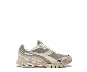 Diadora Womens Mythos Propulsion 280 M2 Suede Trainer Fog / Silver Gray