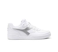 Diadora Women's Raptor Low Moon Wn Gymnastics Shoes, White/Silver, 6.5 UK